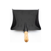 Strong Metal Coal Shovel 9 Inch Fireside Dust Ash Pan Spade with Wooden Handle